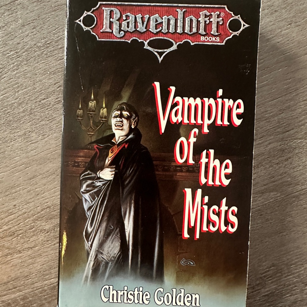 Ravenloft Vampire of the Mists Book